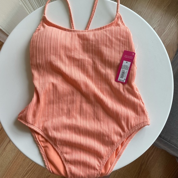 Xhileration One Piece Swim Coral NWT - Picture 4 of 6